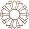 Ekena Millwork Augustus Wood Fretwork Pierced Ceiling Medallion, Walnut, 28"OD x 9 7/8"ID x 3/8"T CMWP28X28X0375AUWA - alternate 1